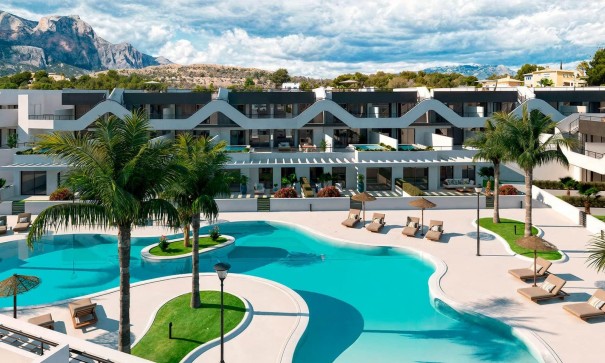 Apartament mieszkanie - Nowa konstrukcja - Alfaz del Pi - Alfaz del Sol