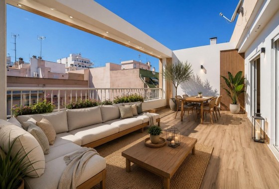 Appartement / Flat - Herverkoop - Torrevieja -
                Playa del Cura