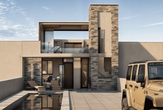 Chalet Independiente - Obra Nueva - Fuente Álamo - Fuente Álamo