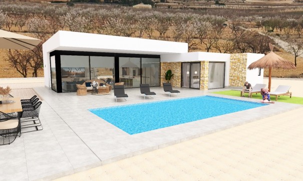 Freistehende Villa - New Build - Pinoso - Pinoso