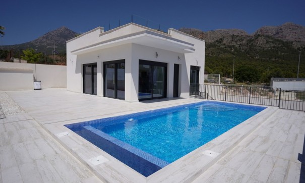 Freistehende Villa - New Build - Polop - Alberca