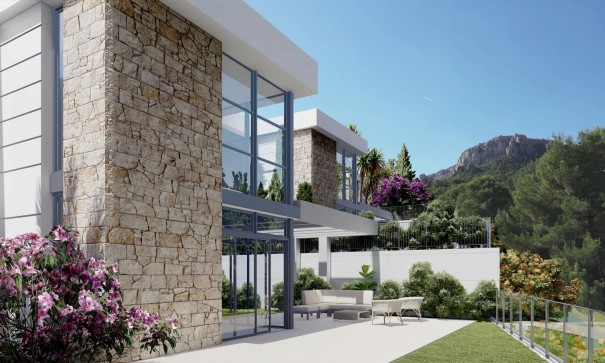 Freistehende Villa - New Build - Polop - Pla De Cantal
