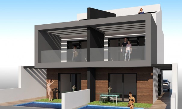 Freistehende Villa - New Build - San Javier - Santiago de la Ribera