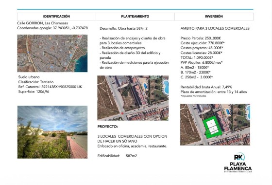 Grundstück / Land - Resale - Orihuela Costa - La Florida