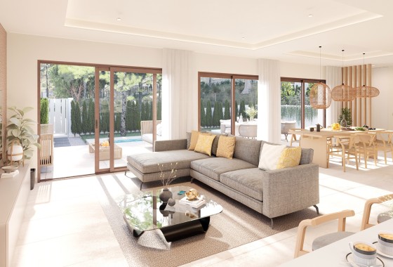 Halfvrijstaande villa - NIEUWBOUW - Peguera -
                Spain