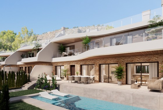 Halfvrijstaande villa - NIEUWBOUW - Peguera -
                Spain