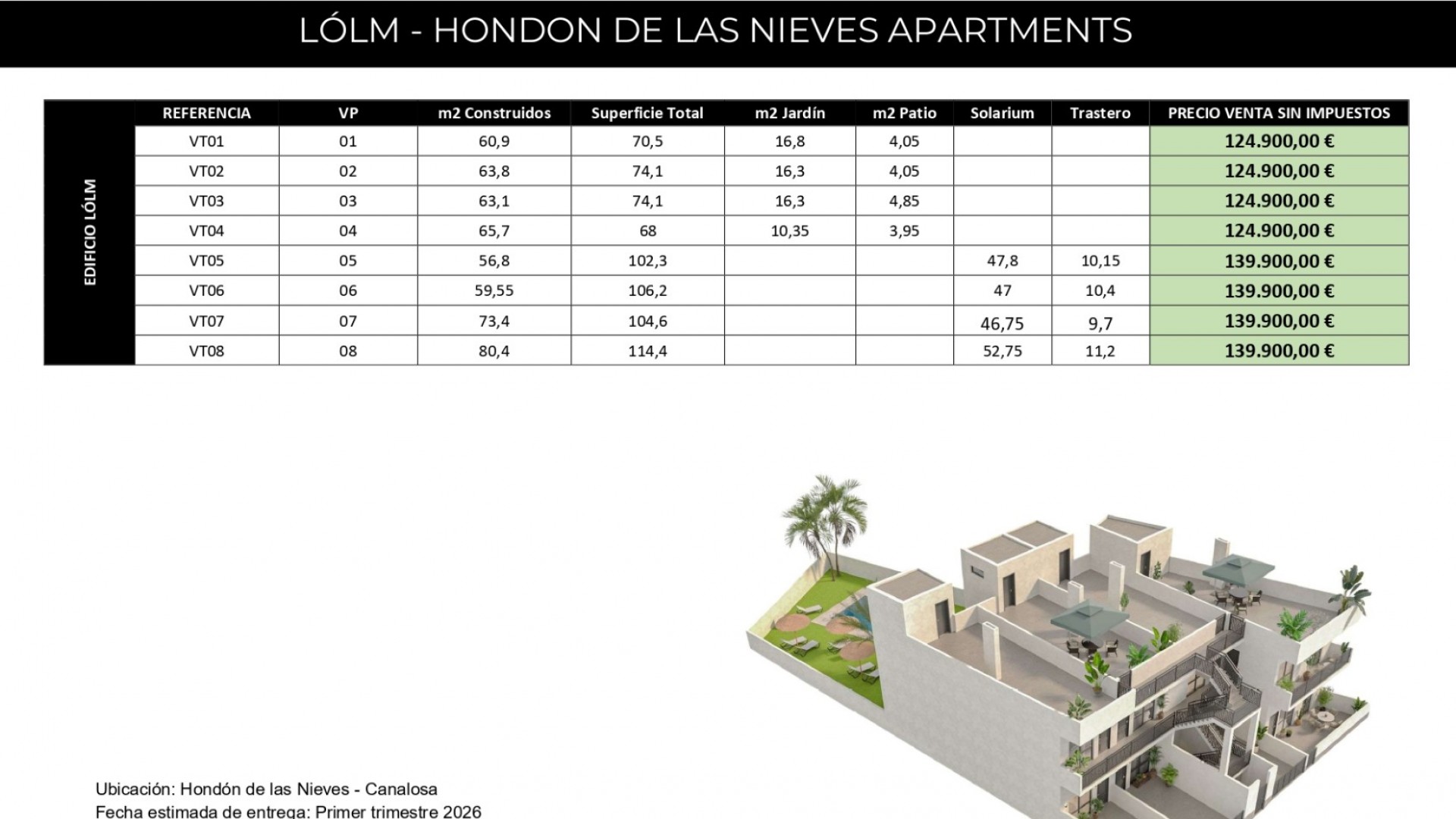 Herverkoop - Apartement Flat -
Hondón de las Nieves