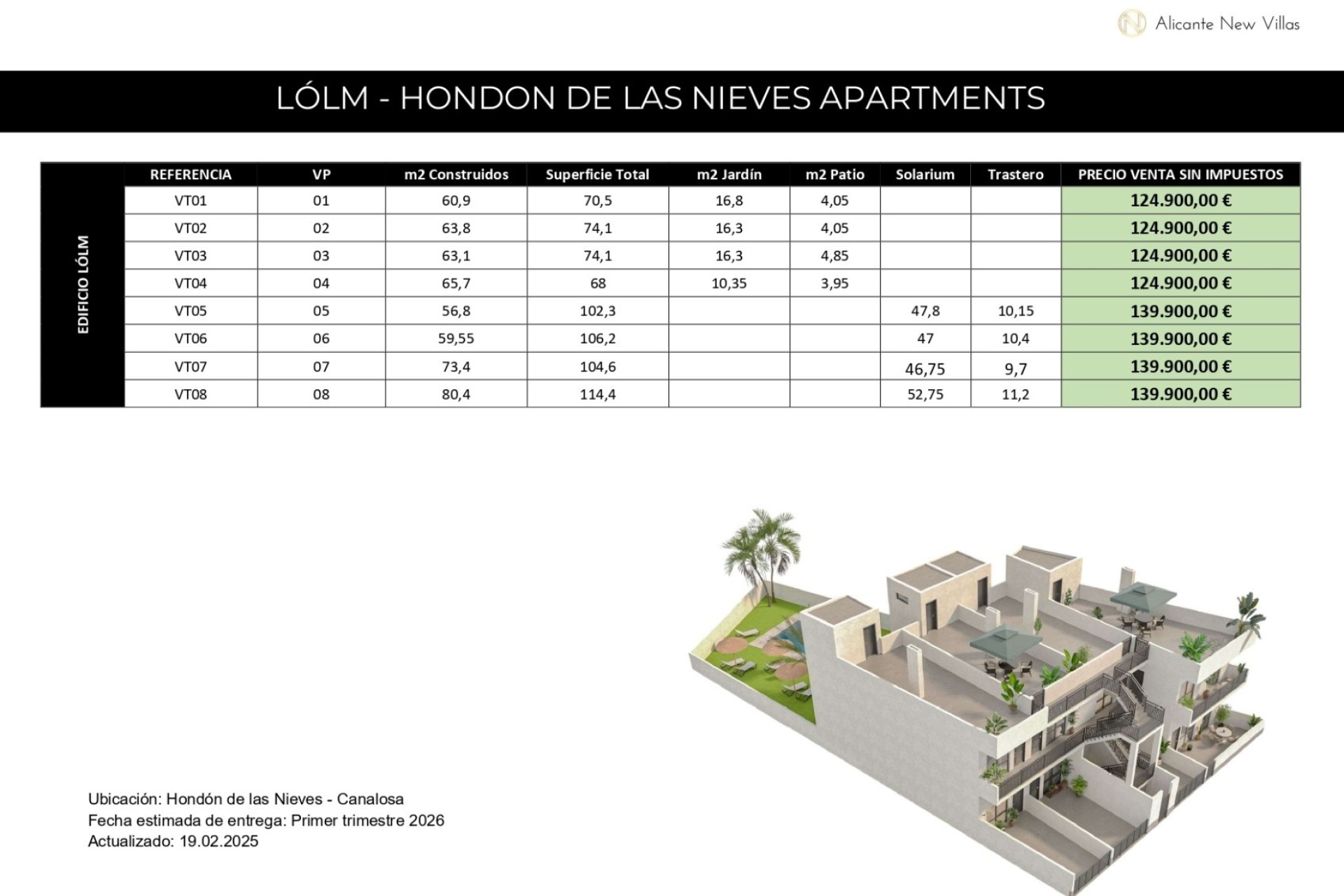 Herverkoop - Appartement / Flat -
Hondón de las Nieves