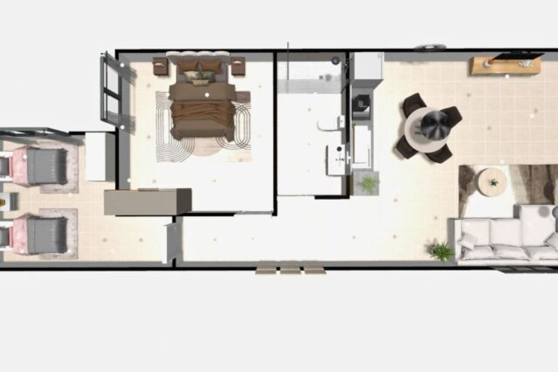 Herverkoop - Appartement / Flat -
Hondón de las Nieves