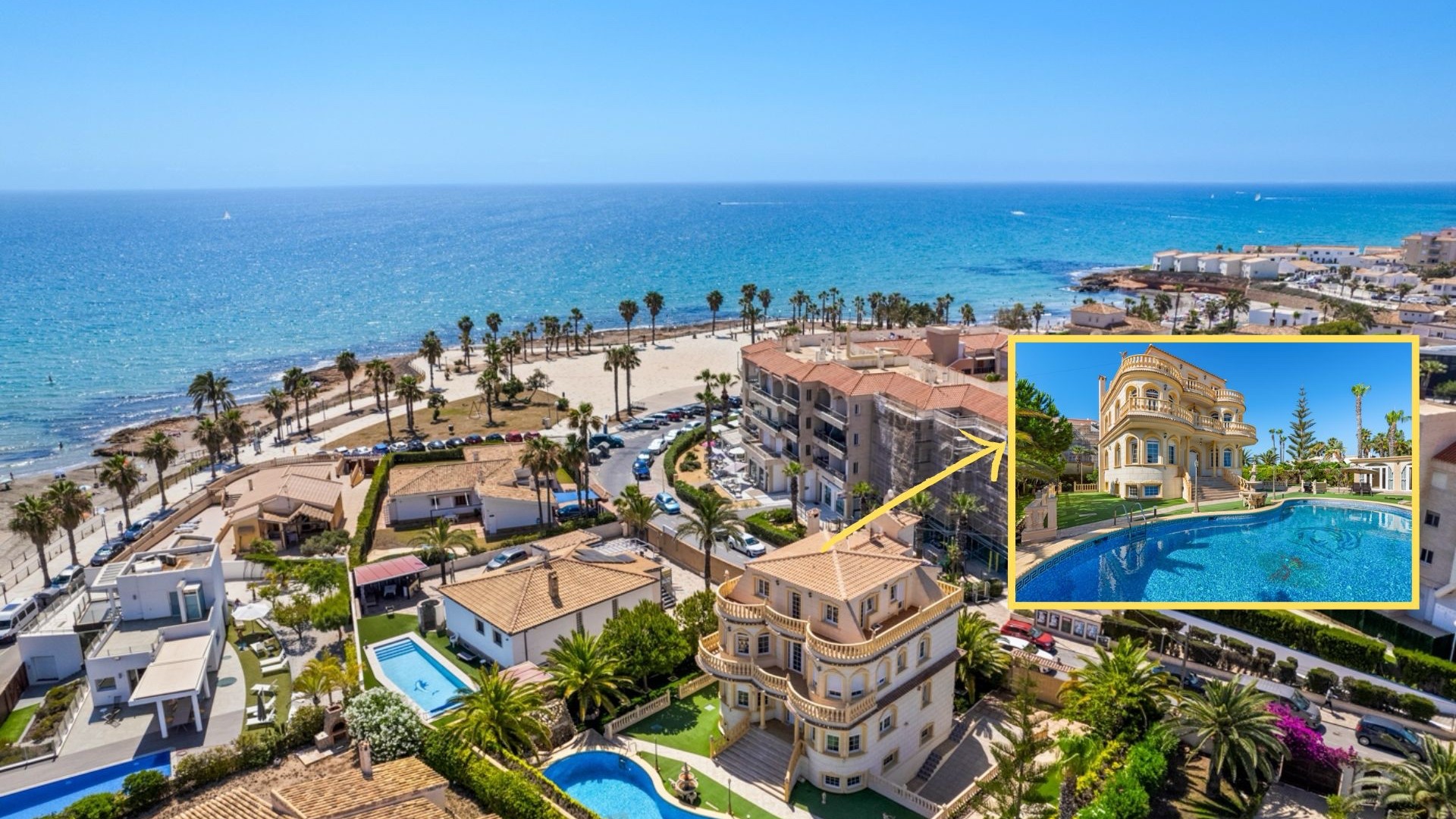 Herverkoop - Vrijstaande Villa -
Orihuela Costa - Playa Flamenca