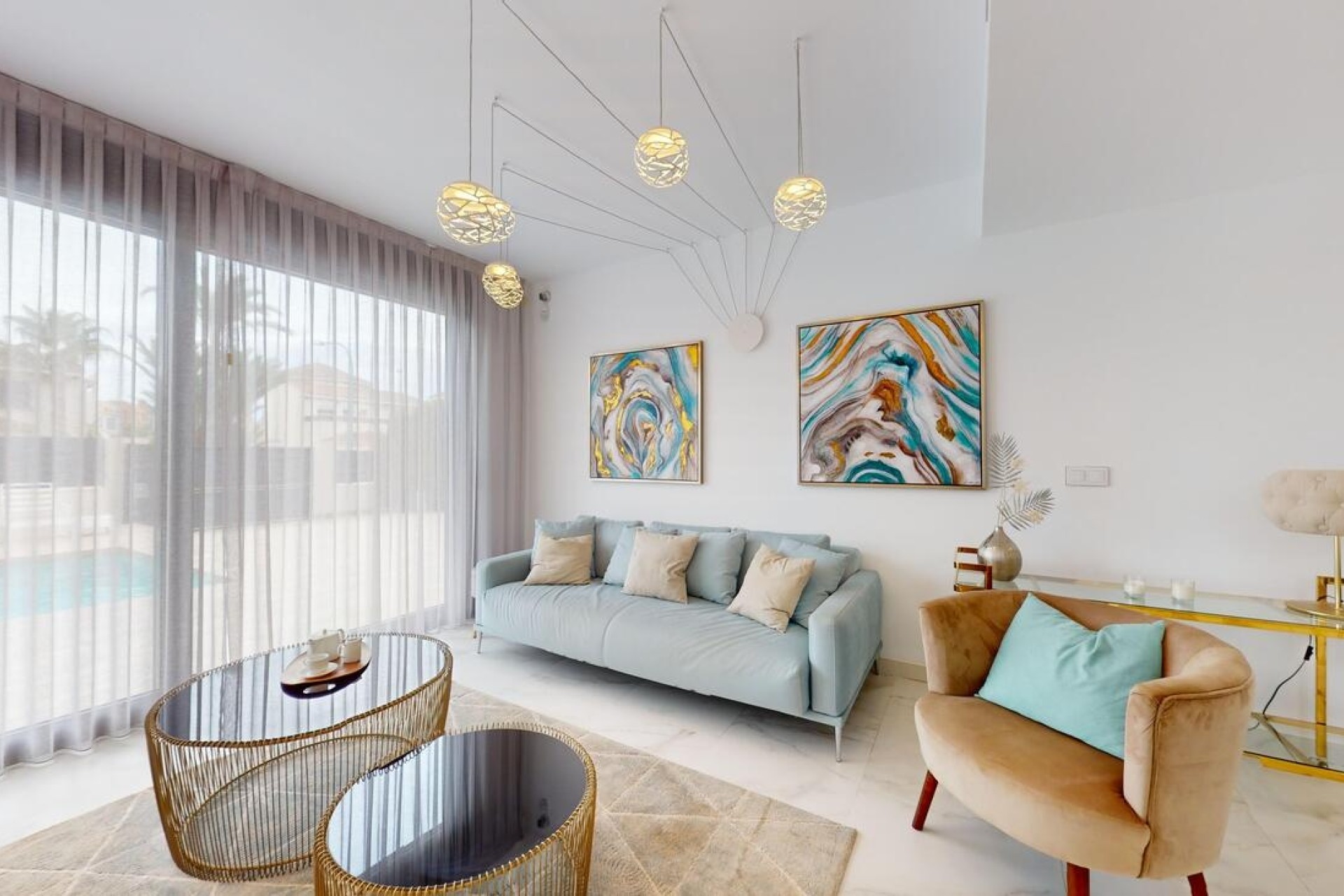 Herverkoop - Vrijstaande Villa -
Playa honda - Costa Calida