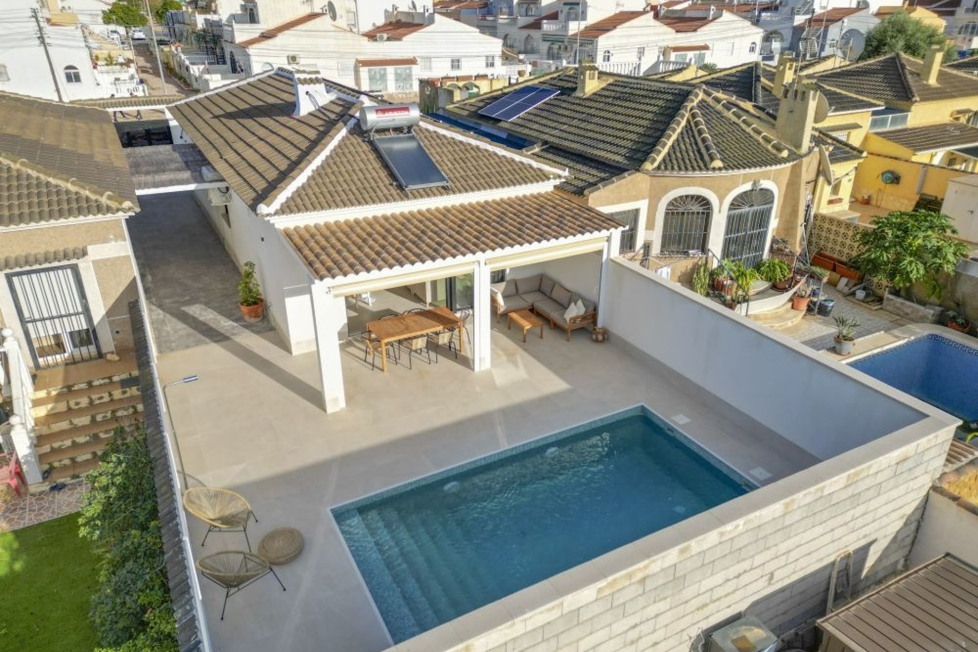 Herverkoop - Vrijstaande Villa -
Torrevieja - La Siesta - El Chaparral - San Luis