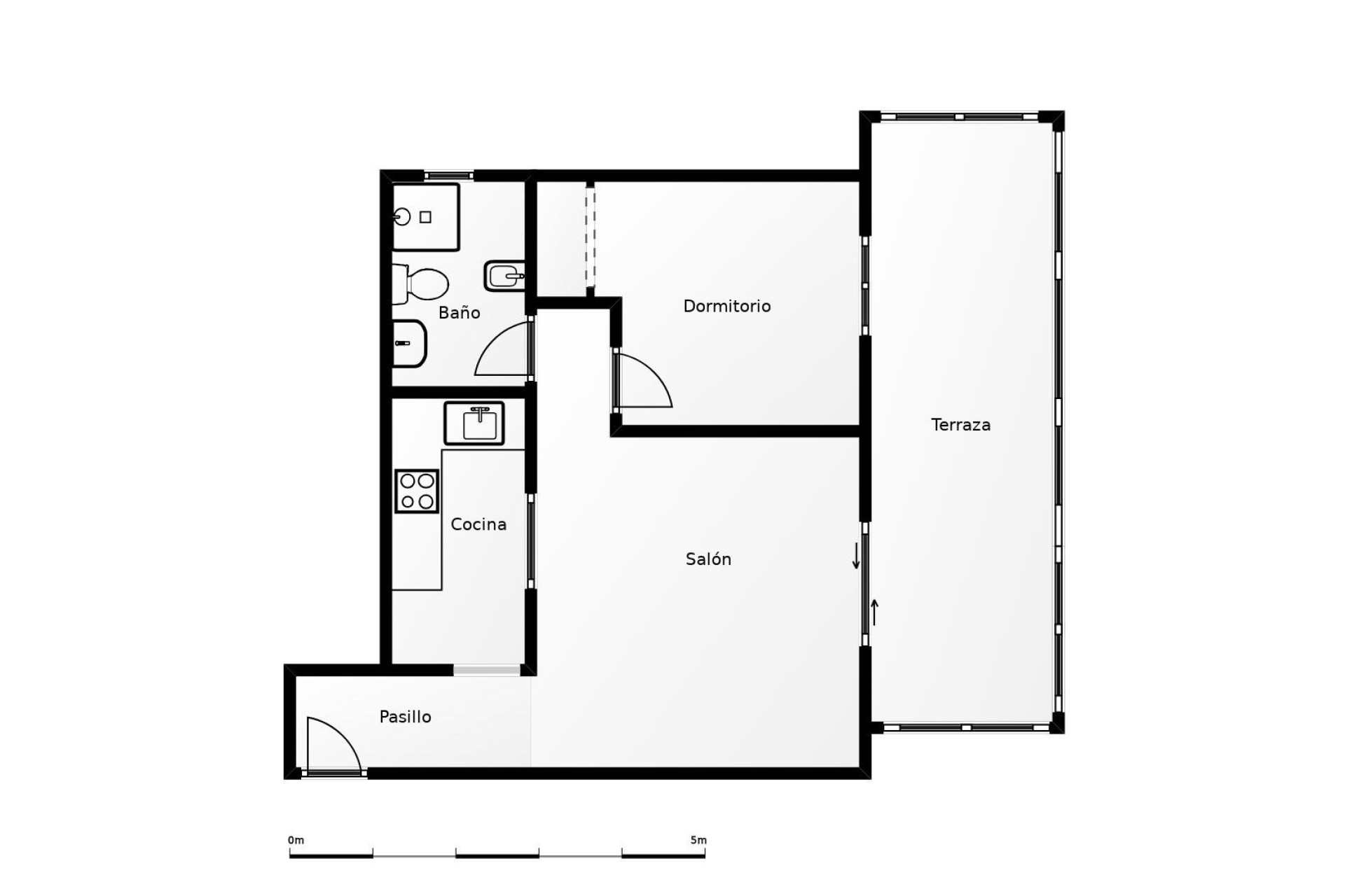 Location longue durée - Appartement -
Torrevieja - La Mata