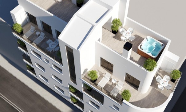 Mieszkanie w bloku - Nowa konstrukcja - Torrevieja - Torrevieja