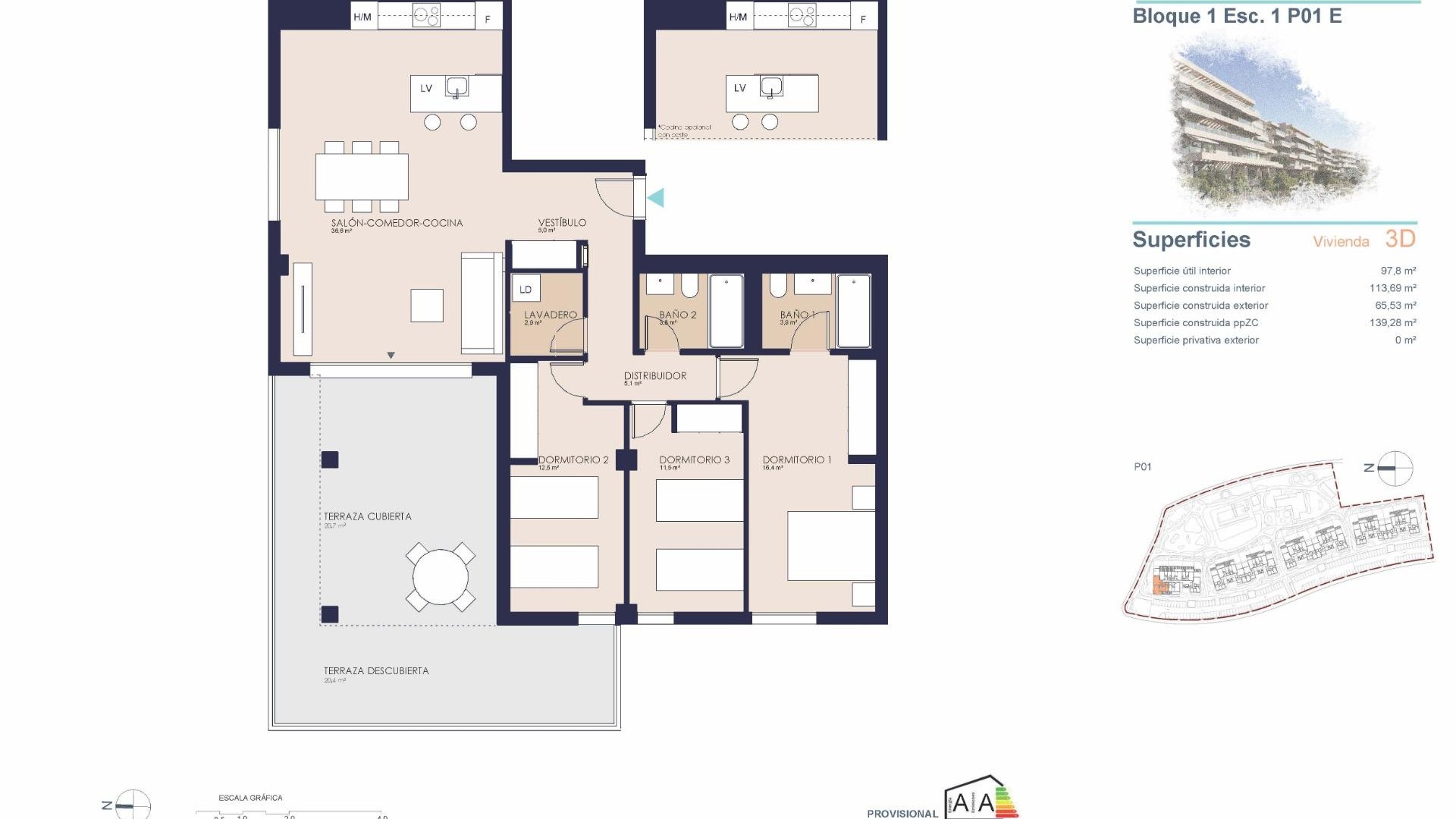 New Build - Apartment Flat -
Denia - Playa de La Almadraba