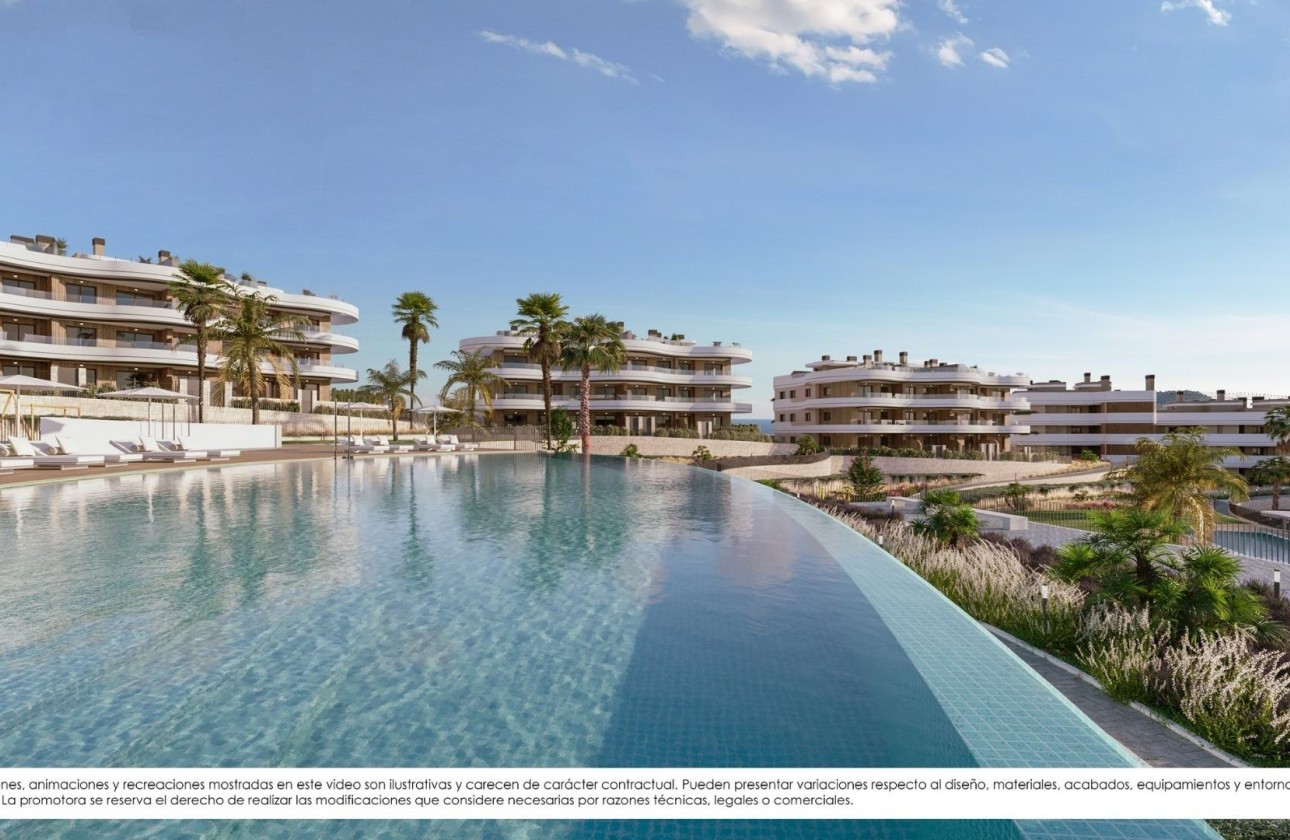 New Build - Apartment Flat -
Finestrat - Campana garden