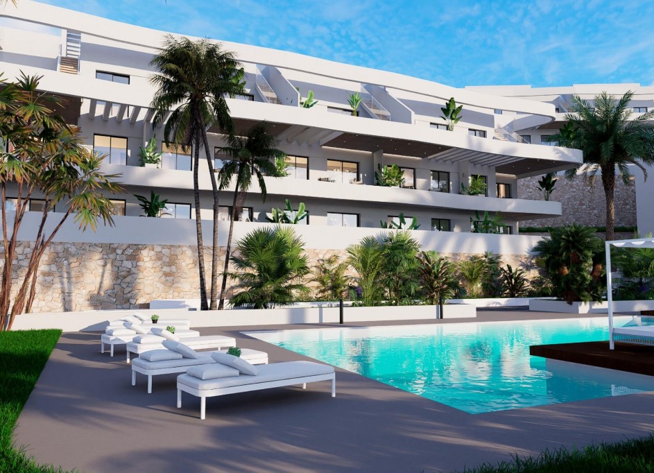 New Build - Apartment Flat -
Finestrat - Puig Campana Golf