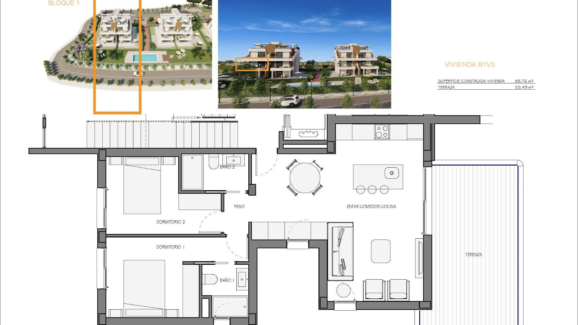 New Build - Apartment Flat -
Fuente Álamo - Hacienda del Alamo