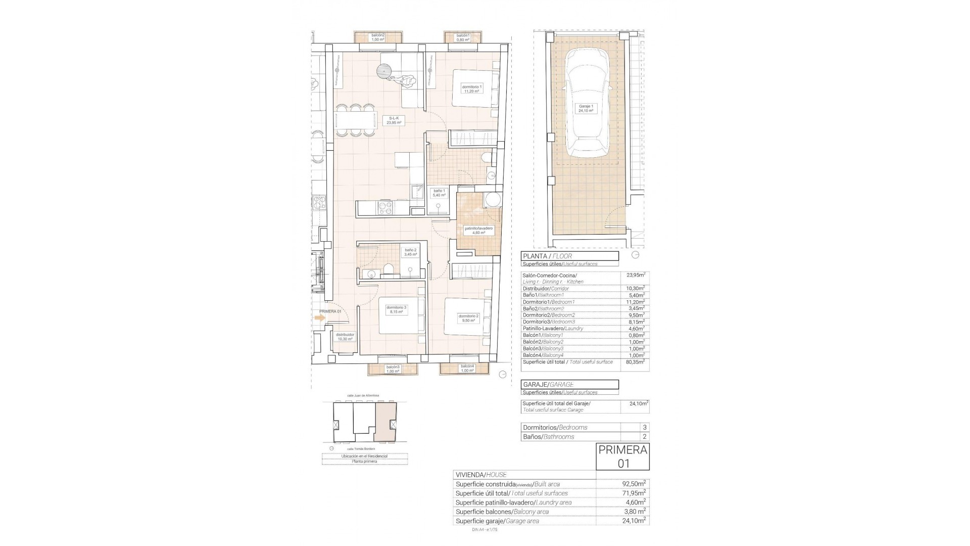 New Build - Apartment Flat -
Hondón de las Nieves - Pueblo