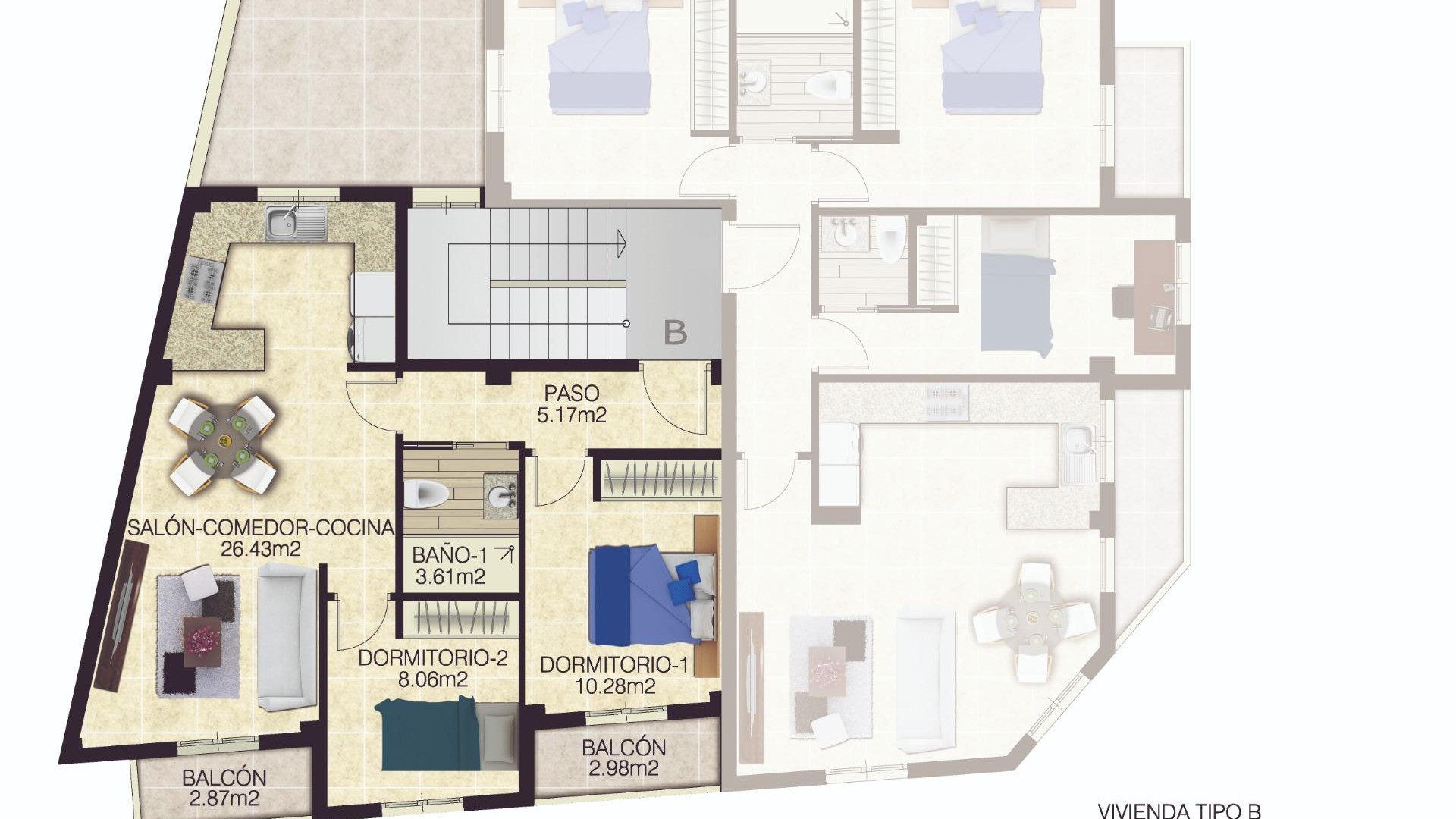 New Build - Apartment Flat -
Jacarilla - pueblo