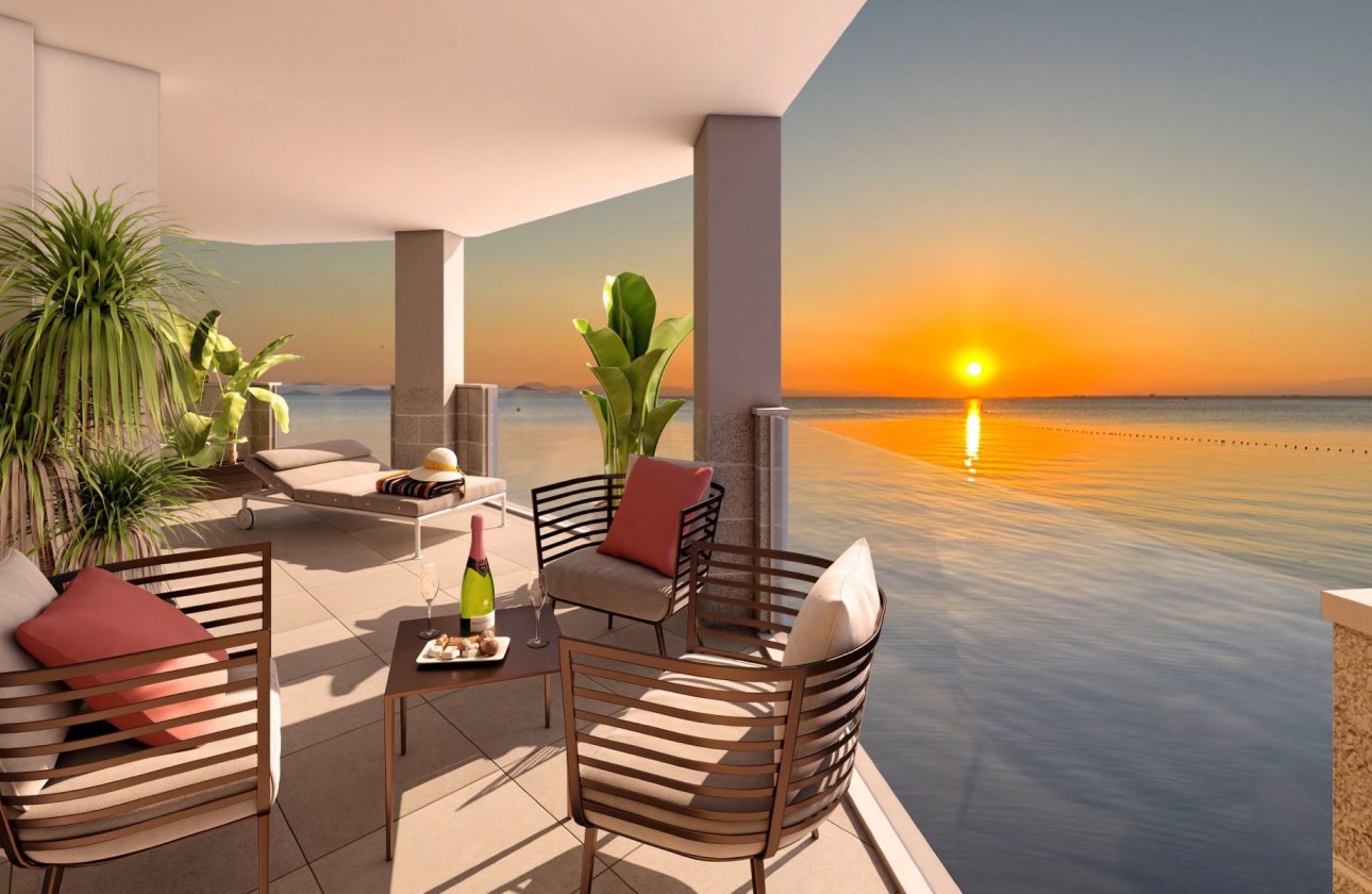 New Build - Apartment / Flat -
La Manga del Mar Menor - La Manga