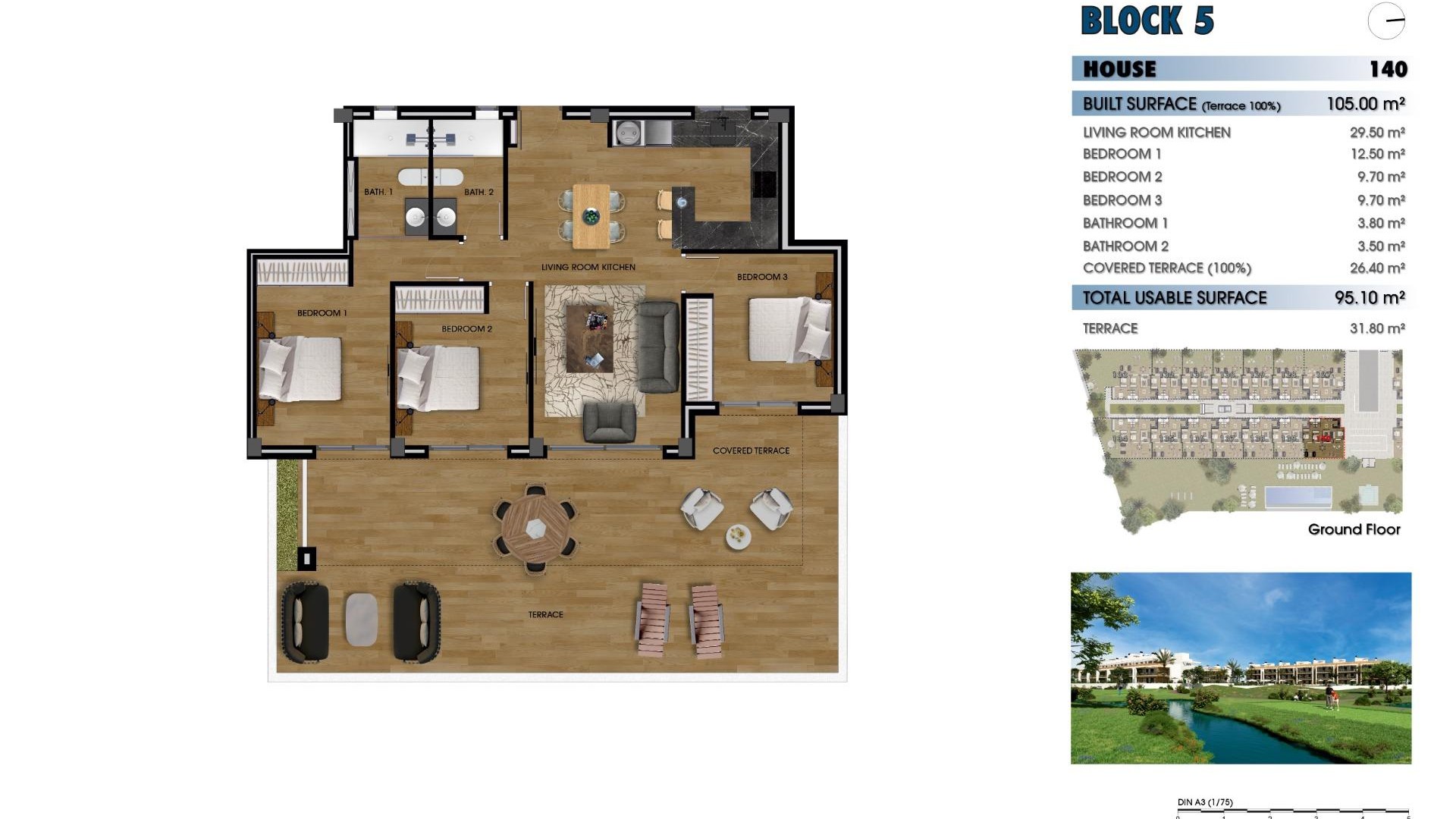 New Build - Apartment Flat -
Los Alcazares - Serena Golf