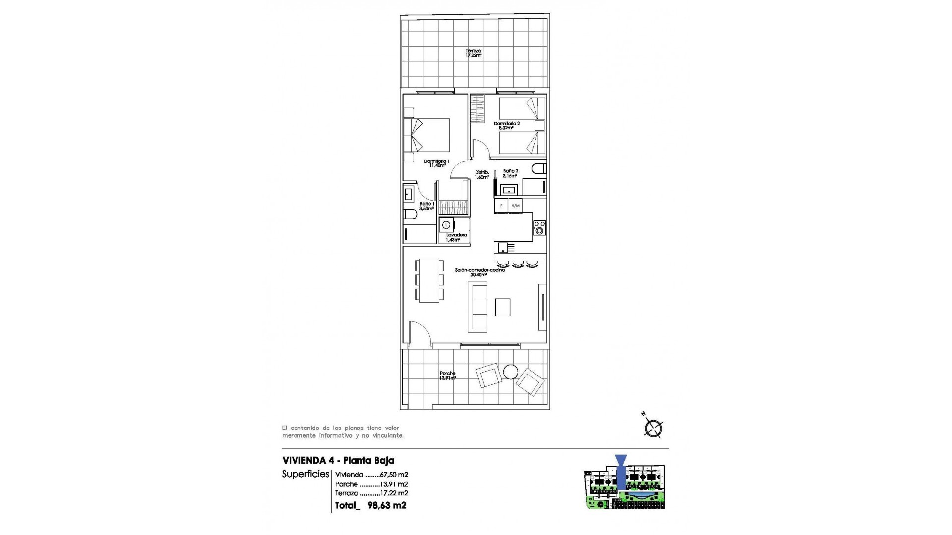 New Build - Apartment Flat -
Pilar de la Horadada - Parque Ramon eugenio Escudero