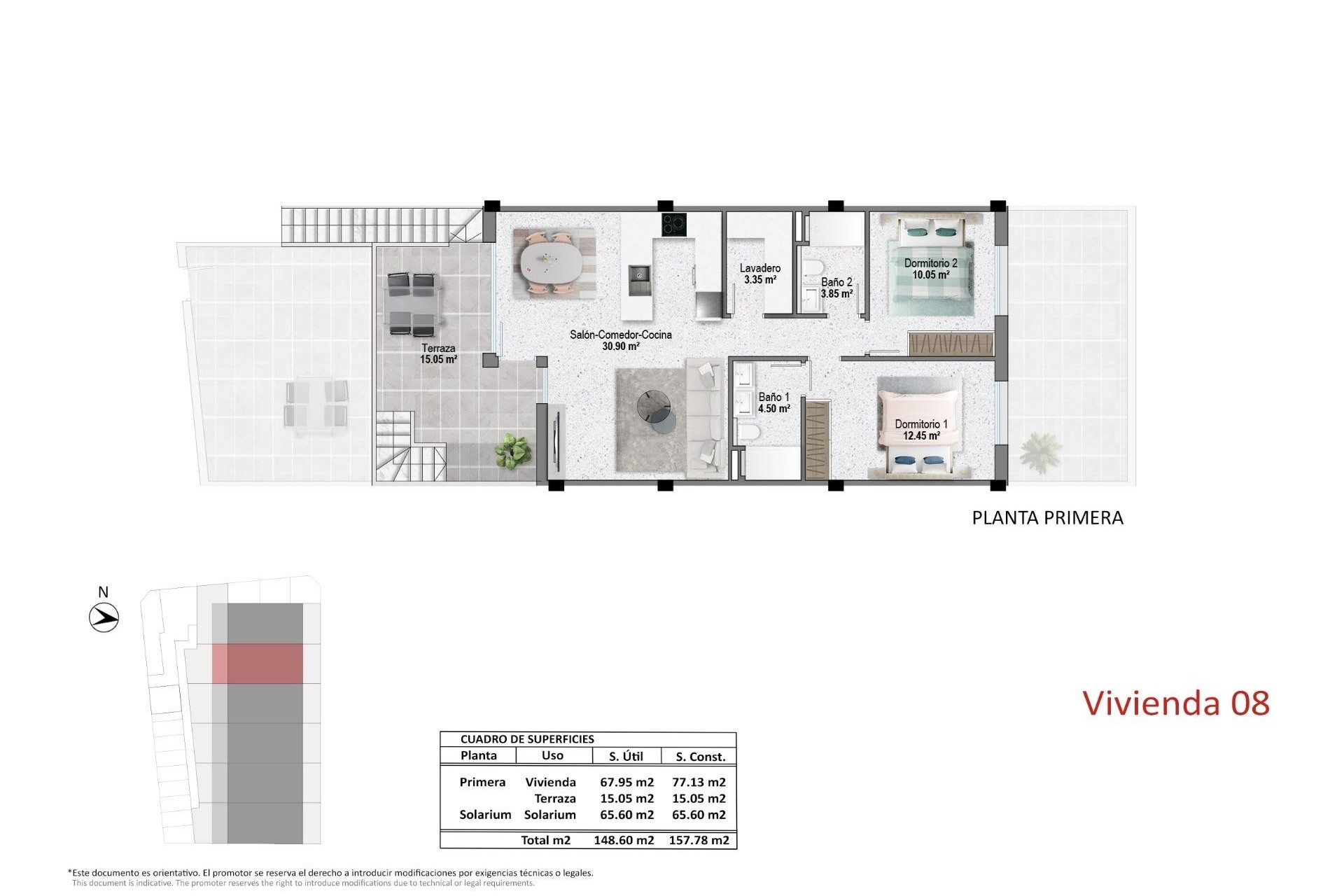 New Build - Apartment / Flat -
Pilar de la Horadada - pueblo