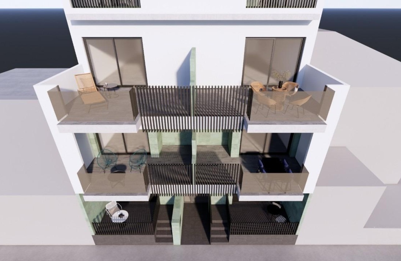 New Build - Apartment / Flat -
Pilar de la Horadada - Torre de la Horadada
