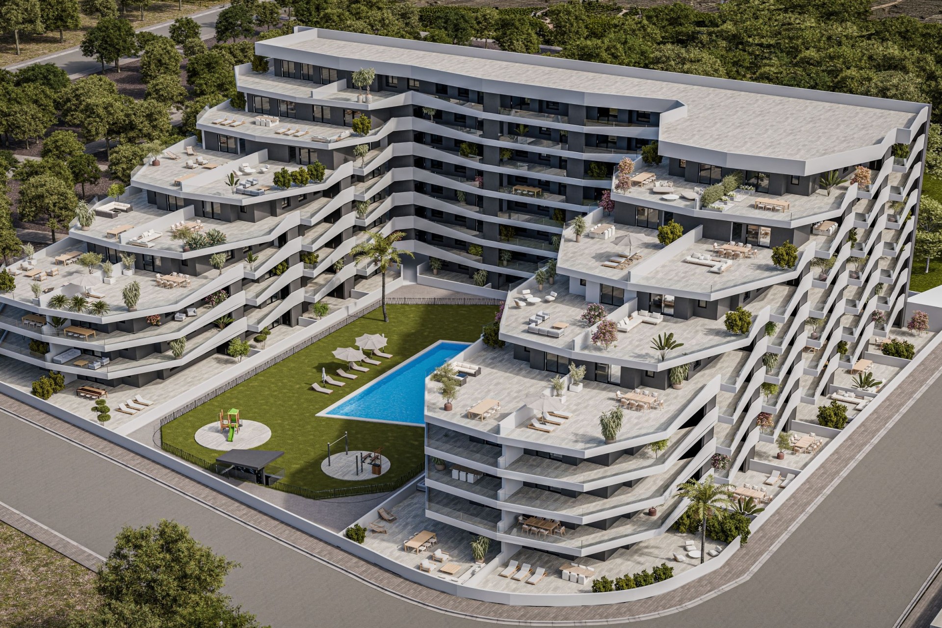 New Build - Apartment / Flat -
San Miguel de Salinas