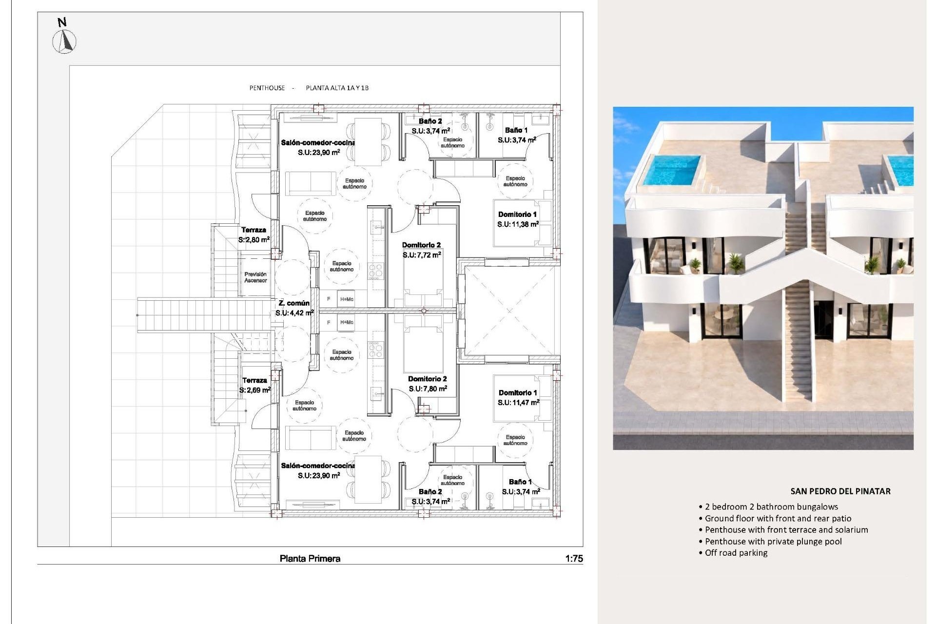 New Build - Apartment / Flat -
San Pedro del Pinatar - Los Peñascos