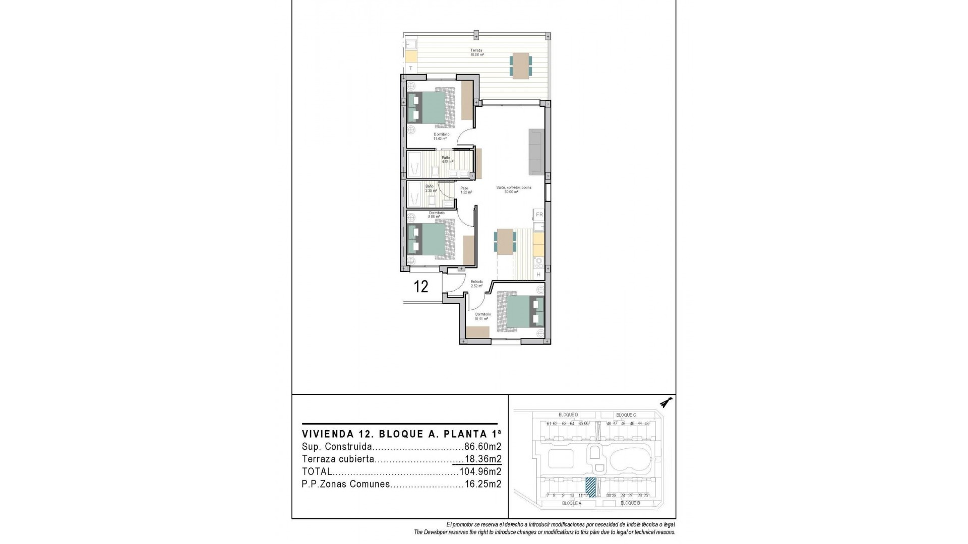 New Build - Apartment Flat -
Torre Pacheco - San Cayetano