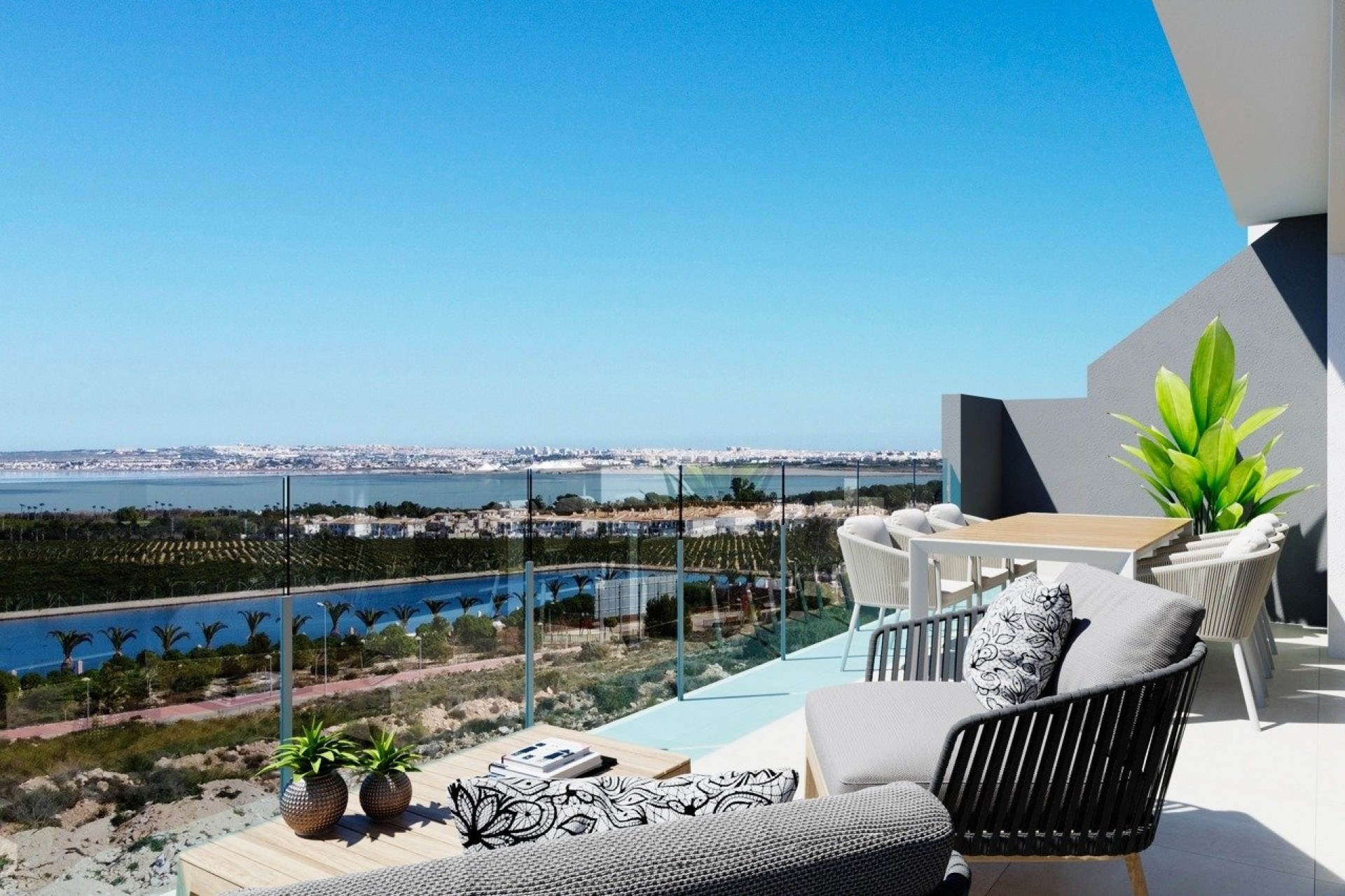 New Build - Apartment / Flat -
Torrevieja - Lago Jardín II