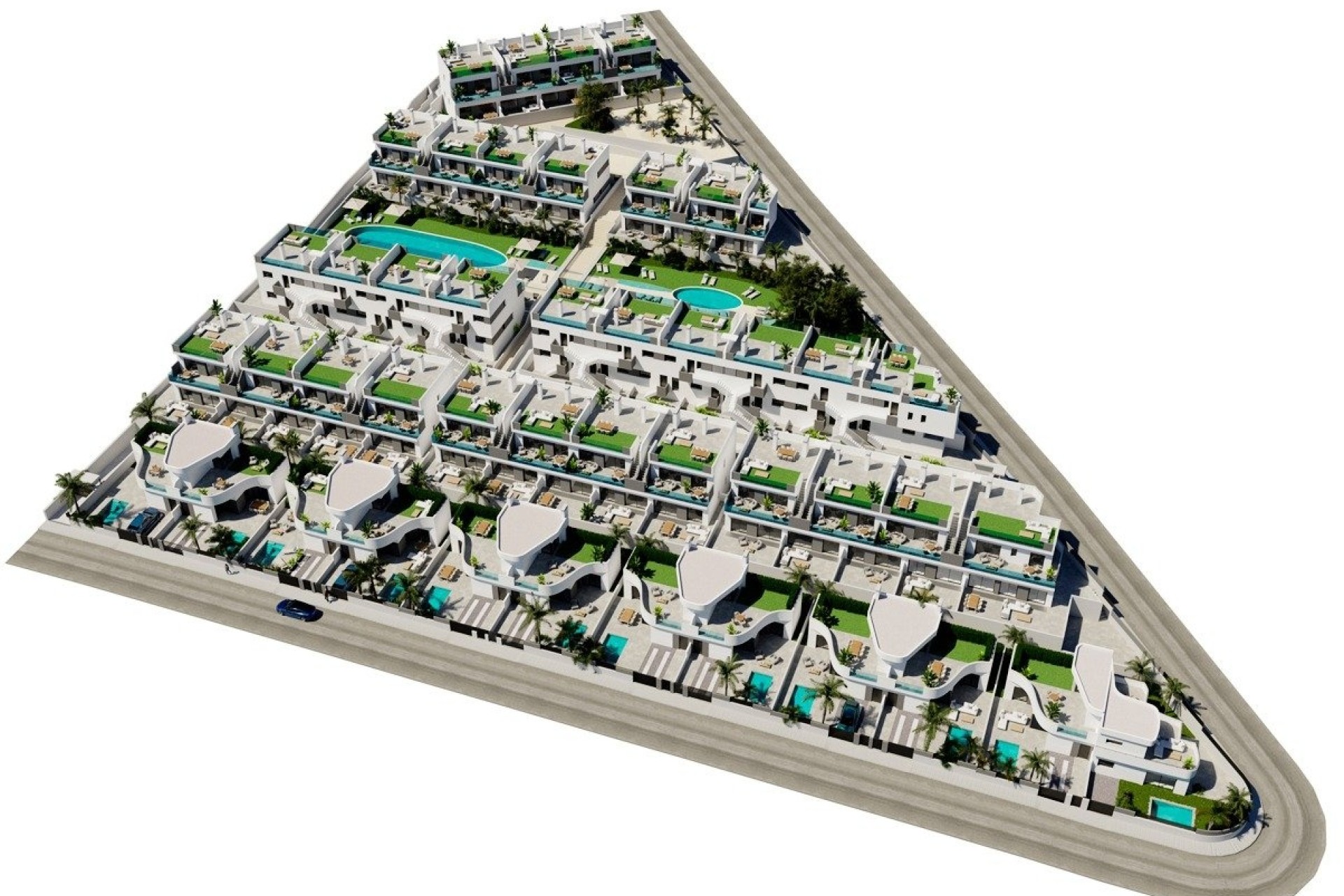 New Build - Apartment / Flat -
Torrevieja - Lago Jardín II