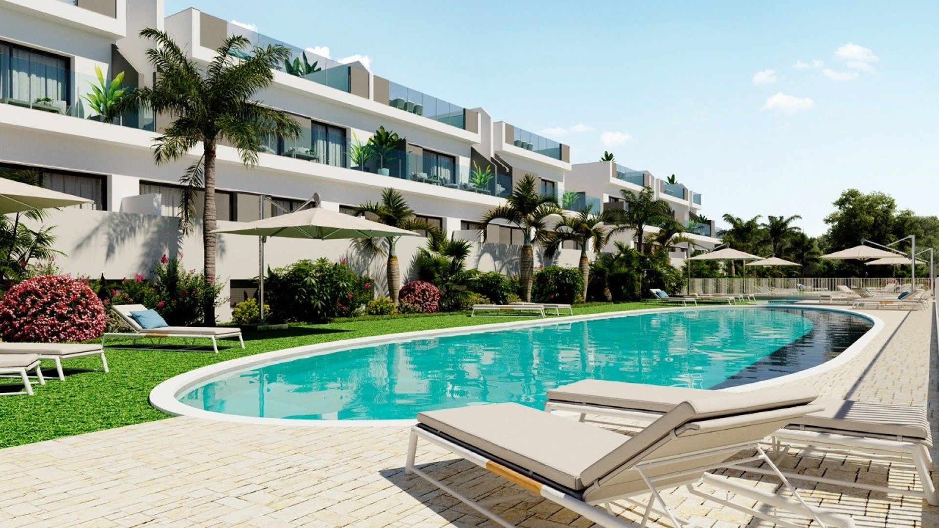 New Build - Apartment Flat -
Torrevieja - Lago jardin