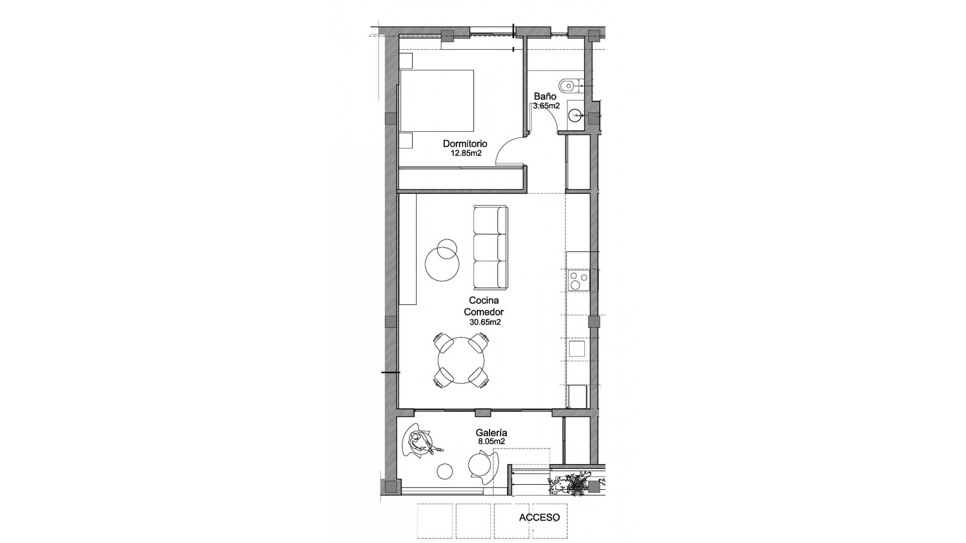 New Build - Apartment Flat -
Torrevieja - Playa Los Naufragos