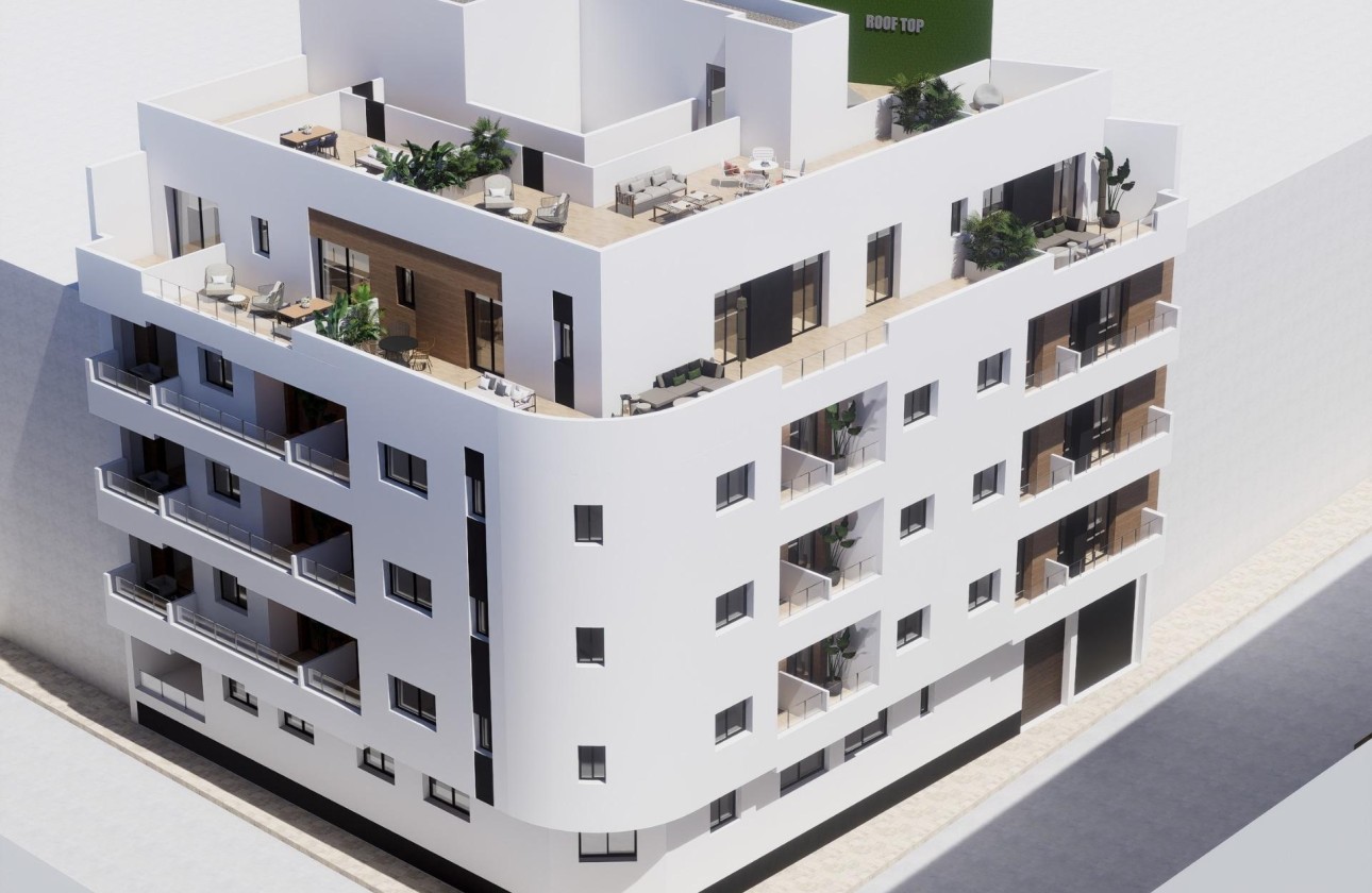 New Build - Apartment / Flat -
Torrevieja - pueblo