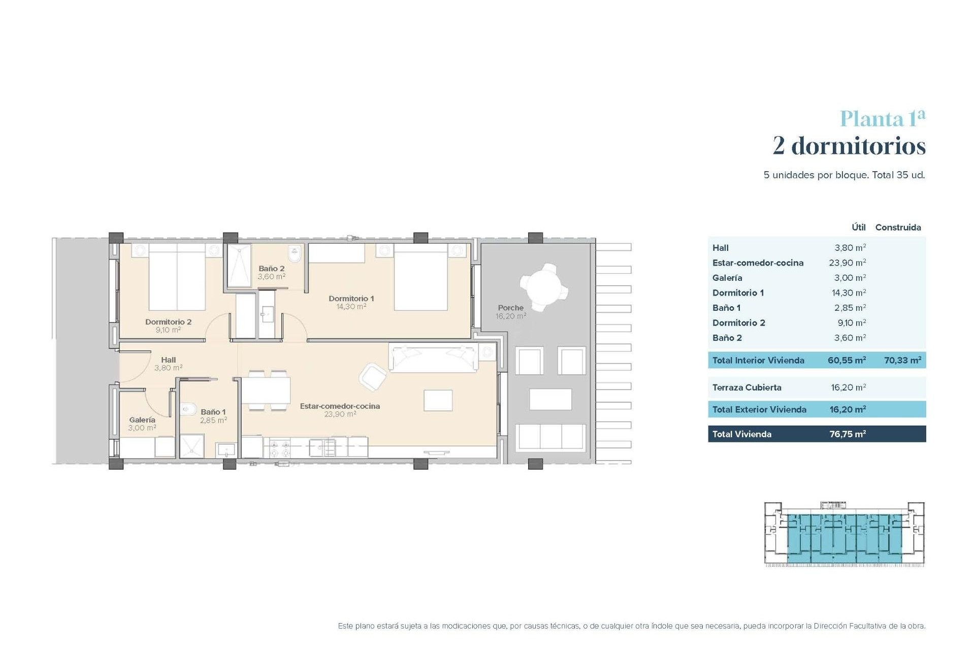 New Build - Apartment / Flat -
Vera - Vera playa
