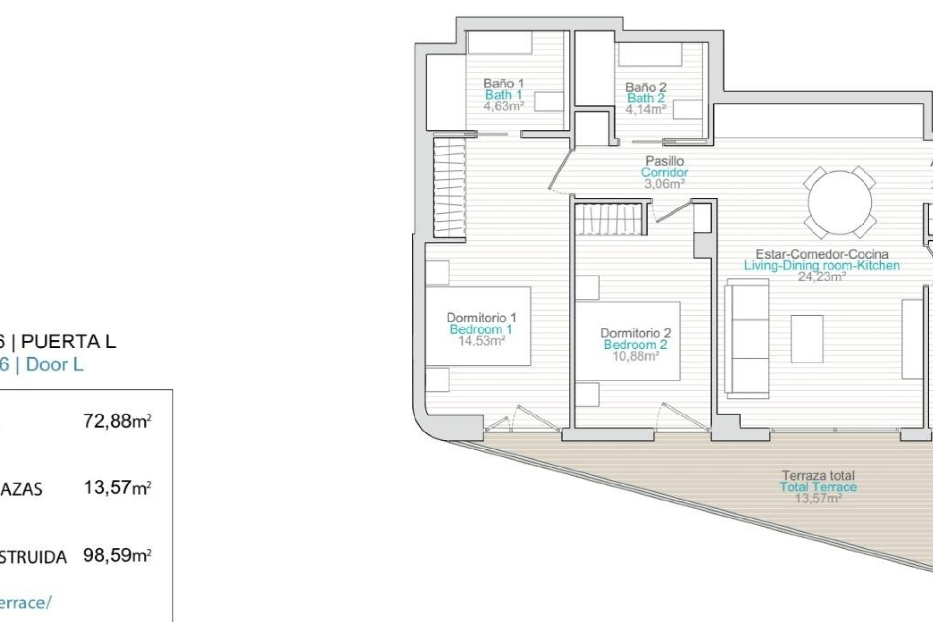 New Build - Apartment Flat -
Villajoyosa - La Tellerola
