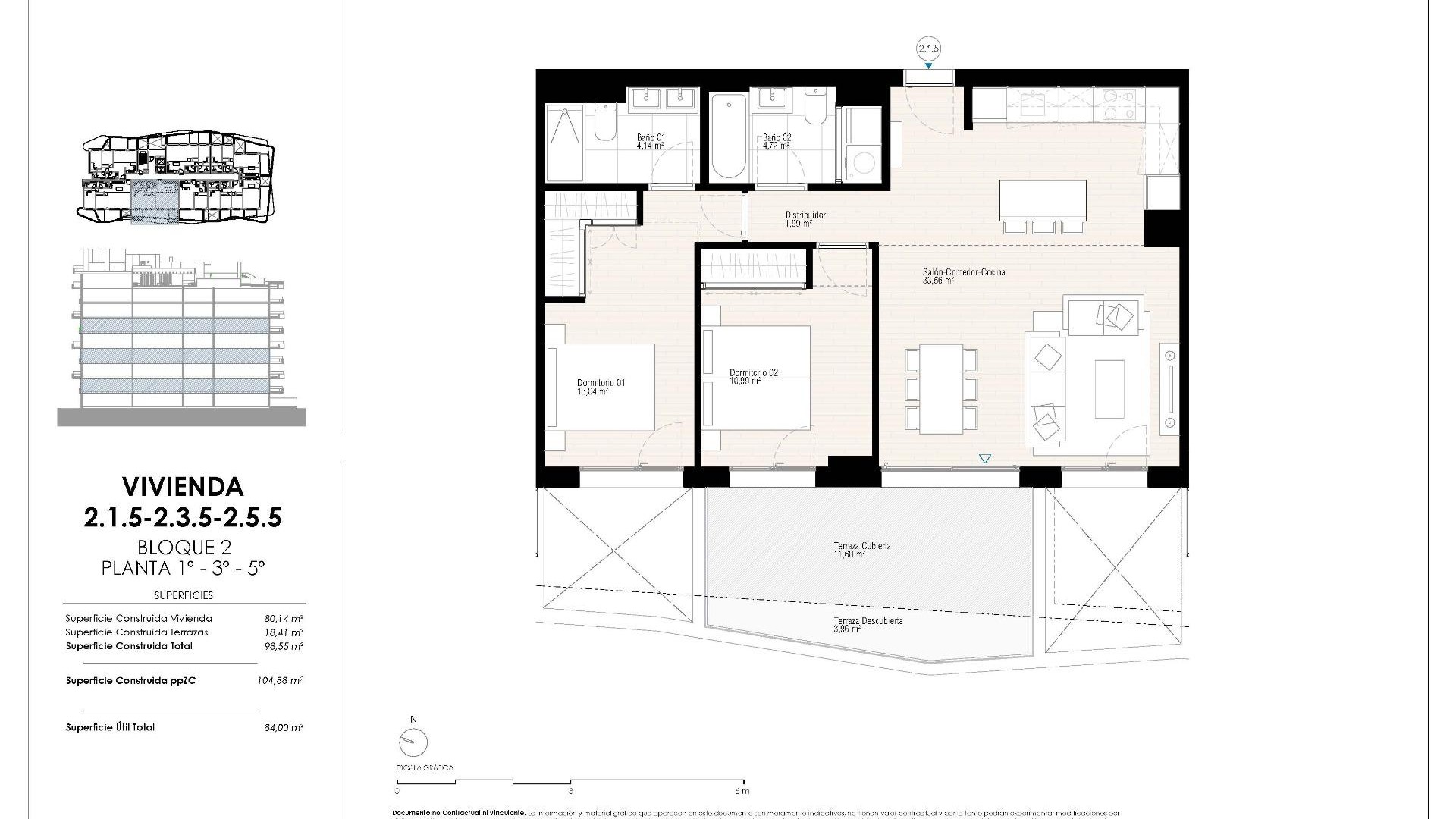 New Build - Apartment Flat -
Villajoyosa - Playa del Torres