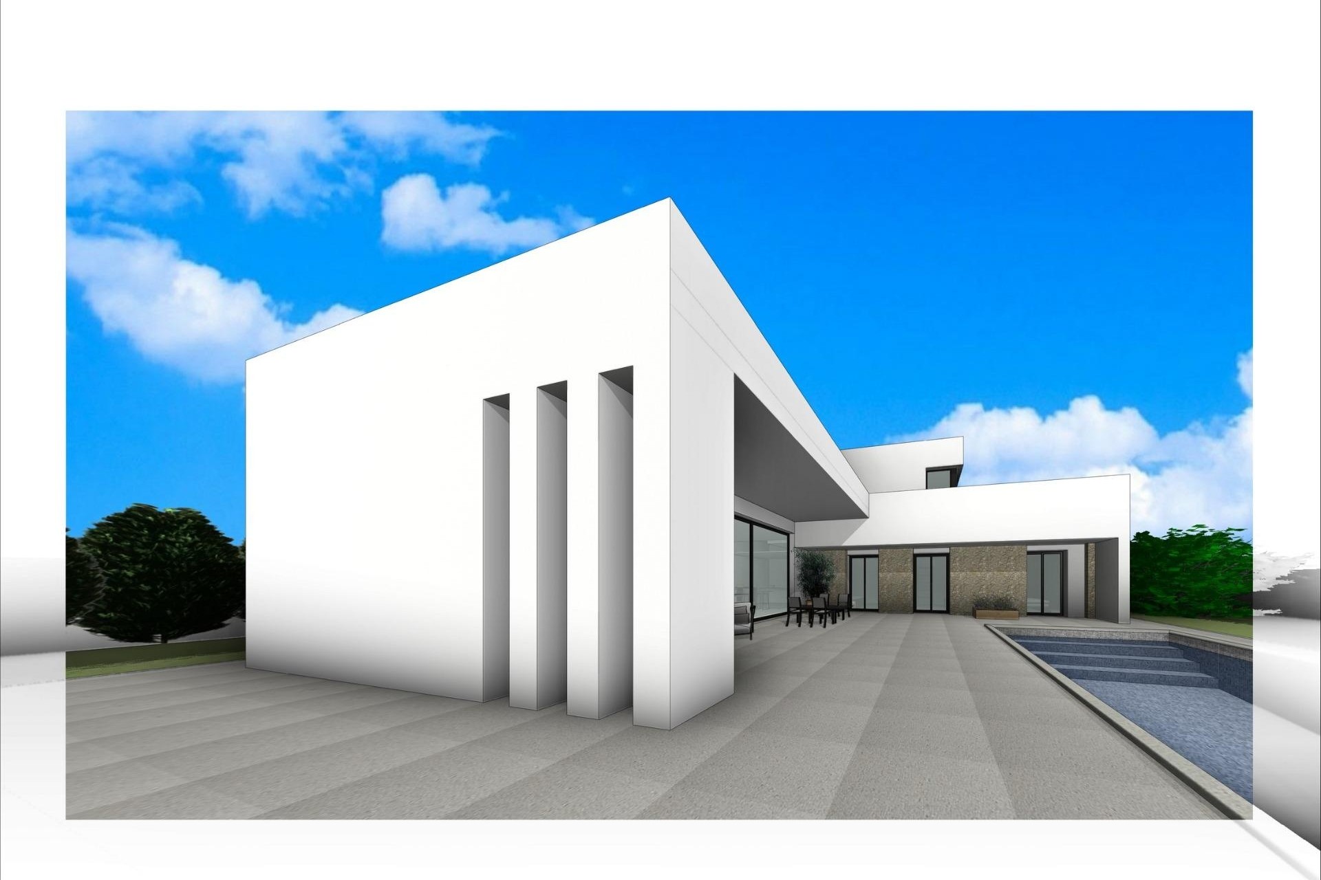 New Build - Detached Villa -
Aspe - Poligono 19