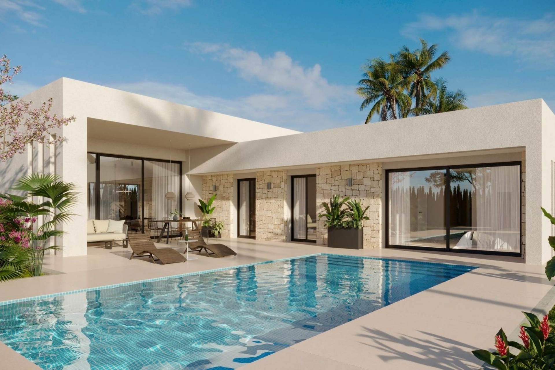 New Build - Detached Villa -
Aspe - Poligono 19
