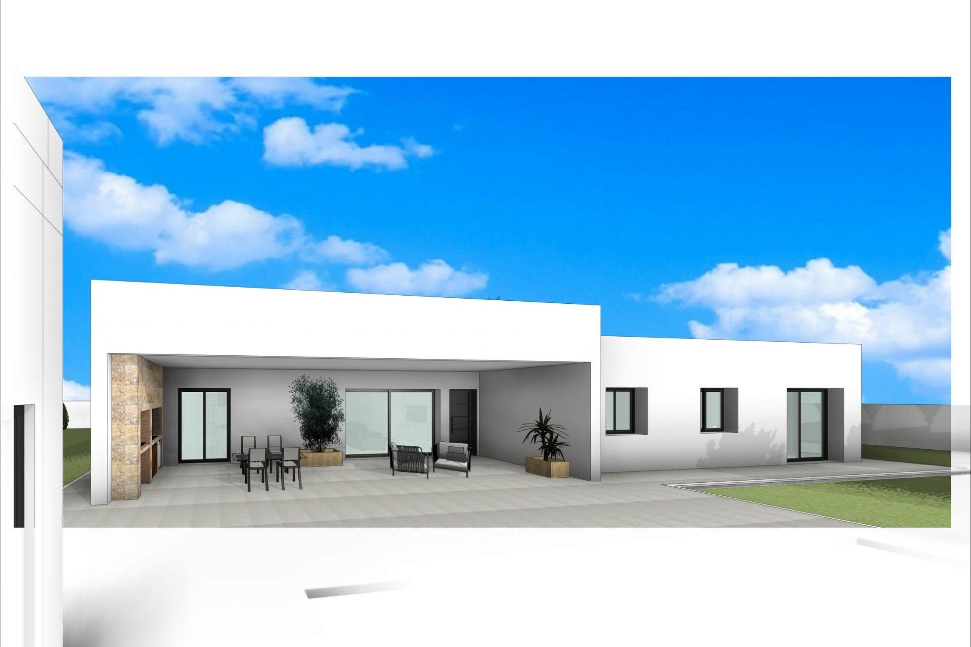 New Build - Detached Villa -
Aspe - Poligono 19