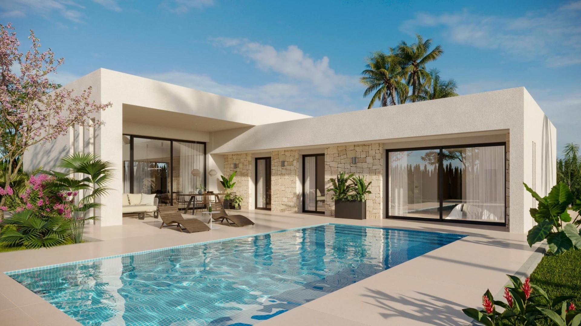 New Build - Detached Villa -
Aspe - Poligono 19