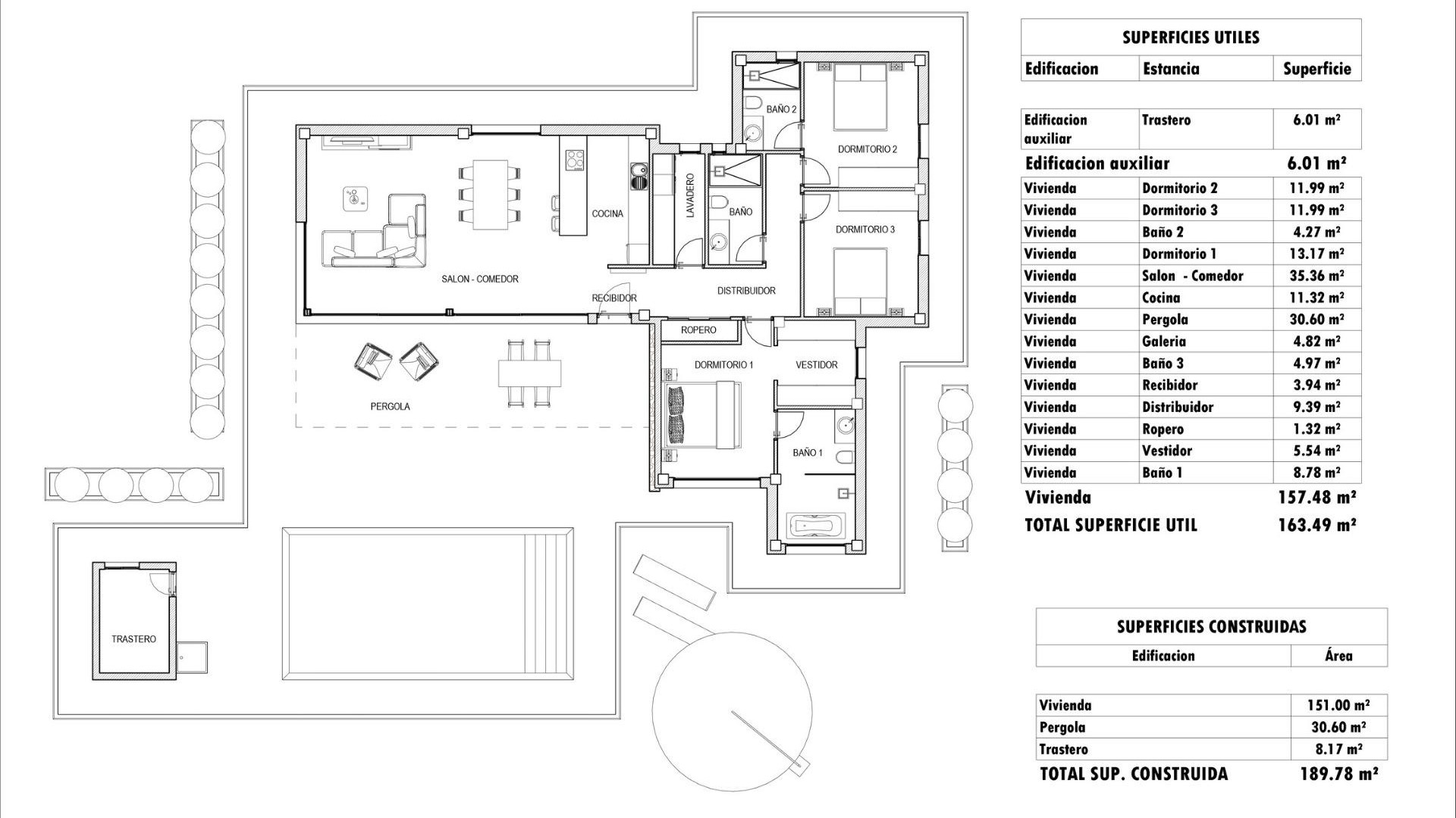 New Build - Detached Villa -
Aspe - Poligono 19