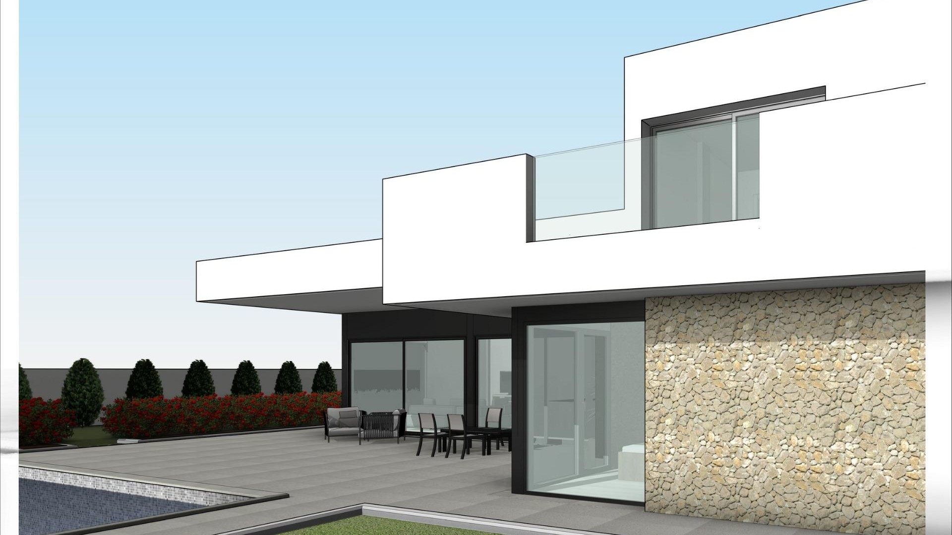 New Build - Detached Villa -
Aspe - Poligono 19
