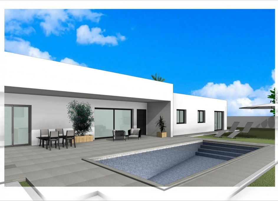 New Build - Detached Villa -
Aspe - Poligono 19