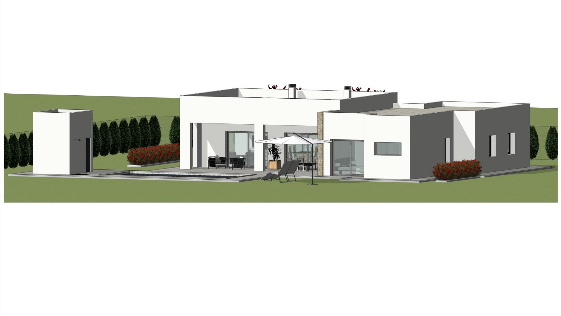 New Build - Detached Villa -
Aspe - Poligono 19