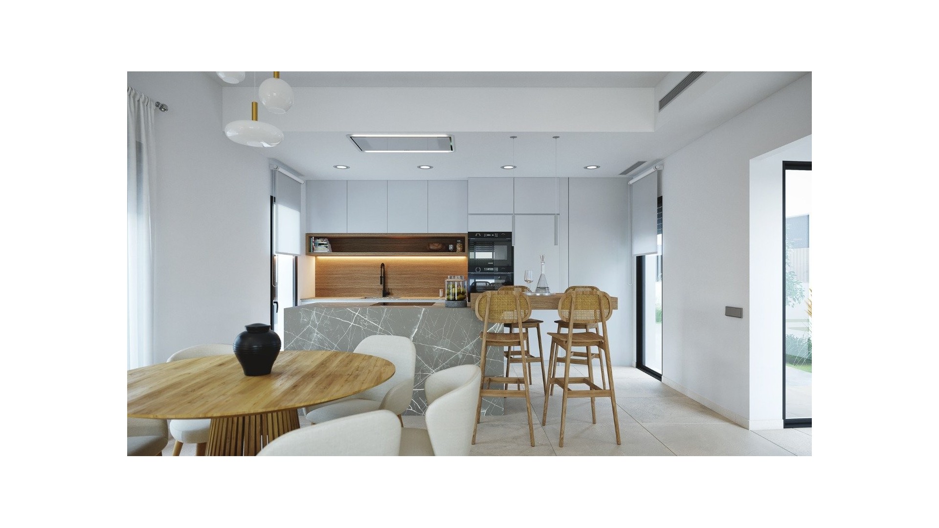 New Build - Detached Villa -
Baños y Mendigo - Altaona golf and country village