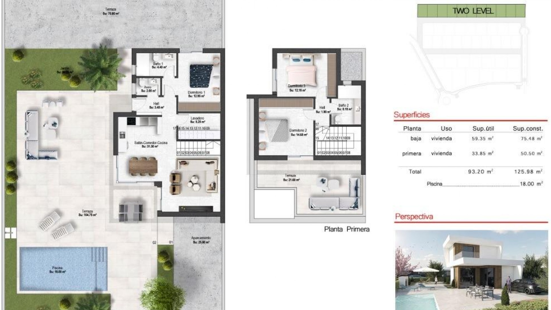 New Build - Detached Villa -
Baños y Mendigo - Altaona golf and country village